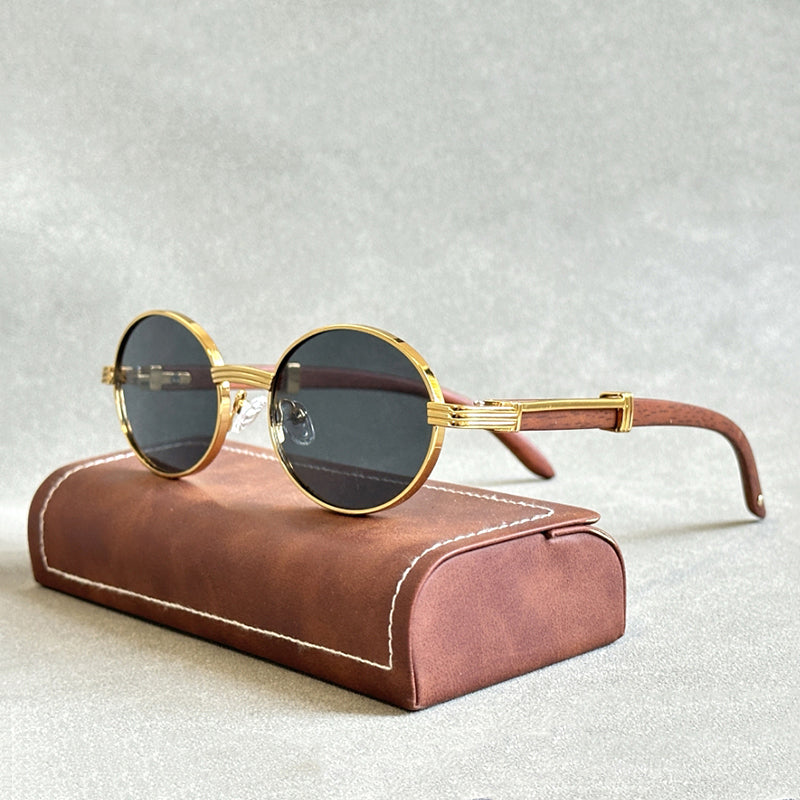 Teyro™ | Holz Sonnenbrille mit Verlaufsgläsern