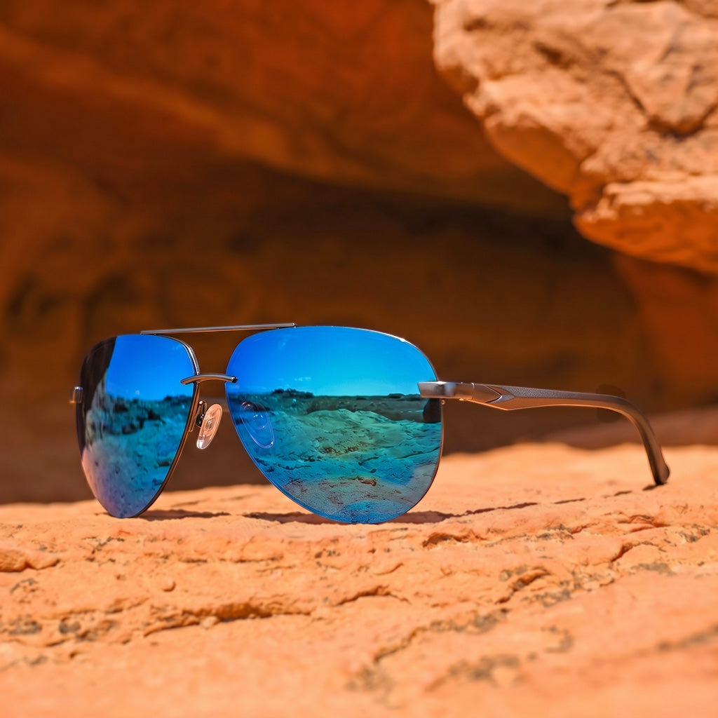 Alden™ | Polarisierte Aviator-Sonnenbrille (1+1 GRATIS)