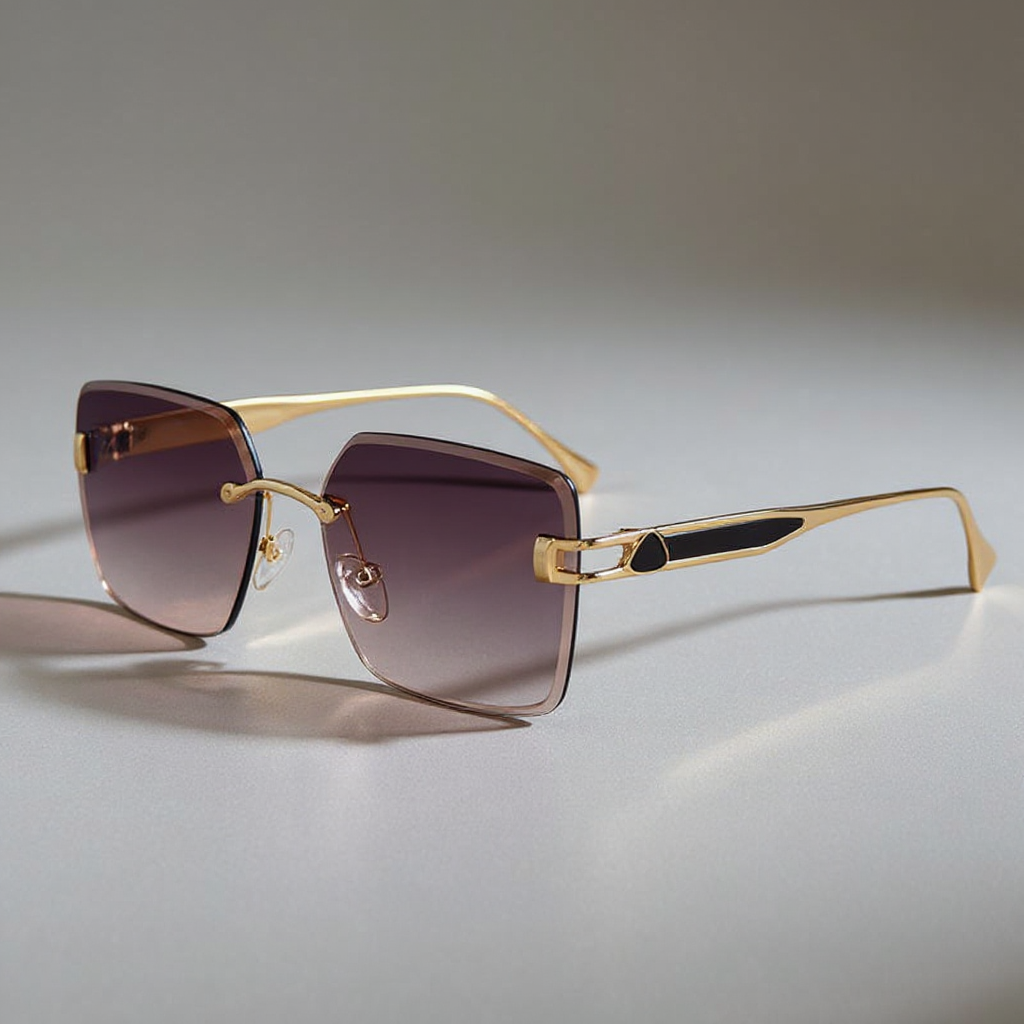 Vittorio™ | Randlose Statement-Sonnenbrille